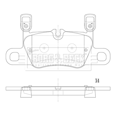 Borg & Beck BBP2895