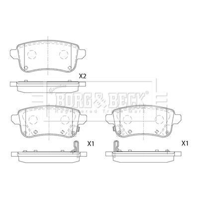 Borg & Beck BBP2894