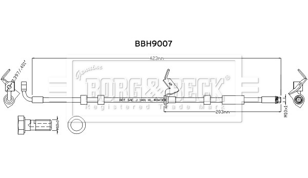 Borg & Beck BBH9007