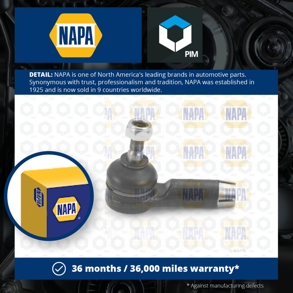 NAPA Tie / Track Rod End Outer NST6844 [PM2042033]