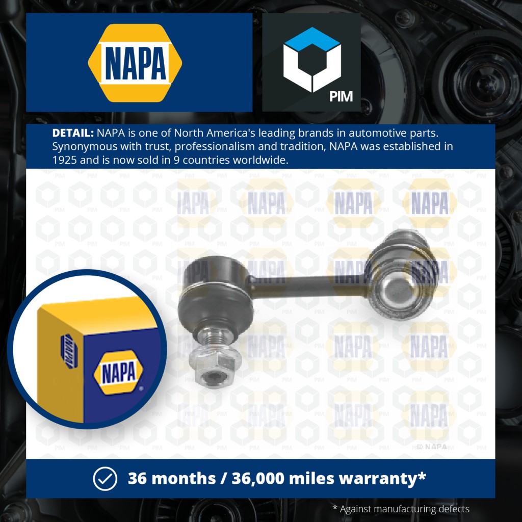 NAPA Anti Roll Bar Link Rear Right NST4634 [PM2041934]