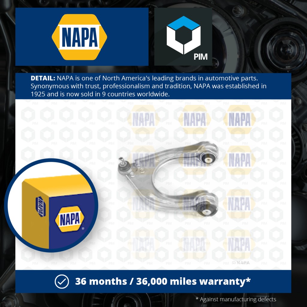 NAPA Wishbone / Suspension Arm Front NST2889 [PM2041697]