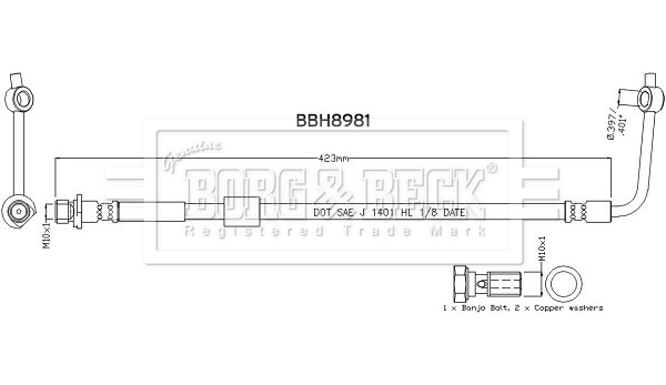 Borg & Beck BBH8981