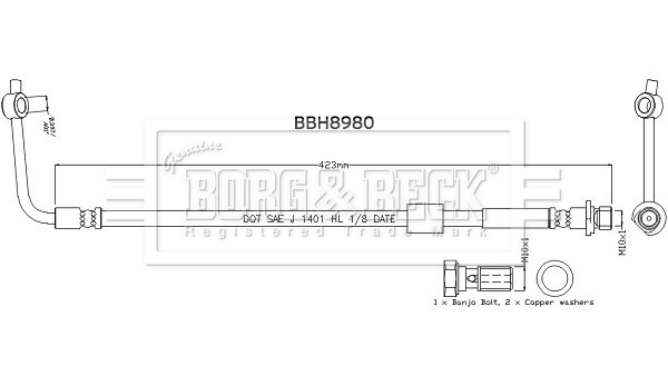 Borg & Beck BBH8980