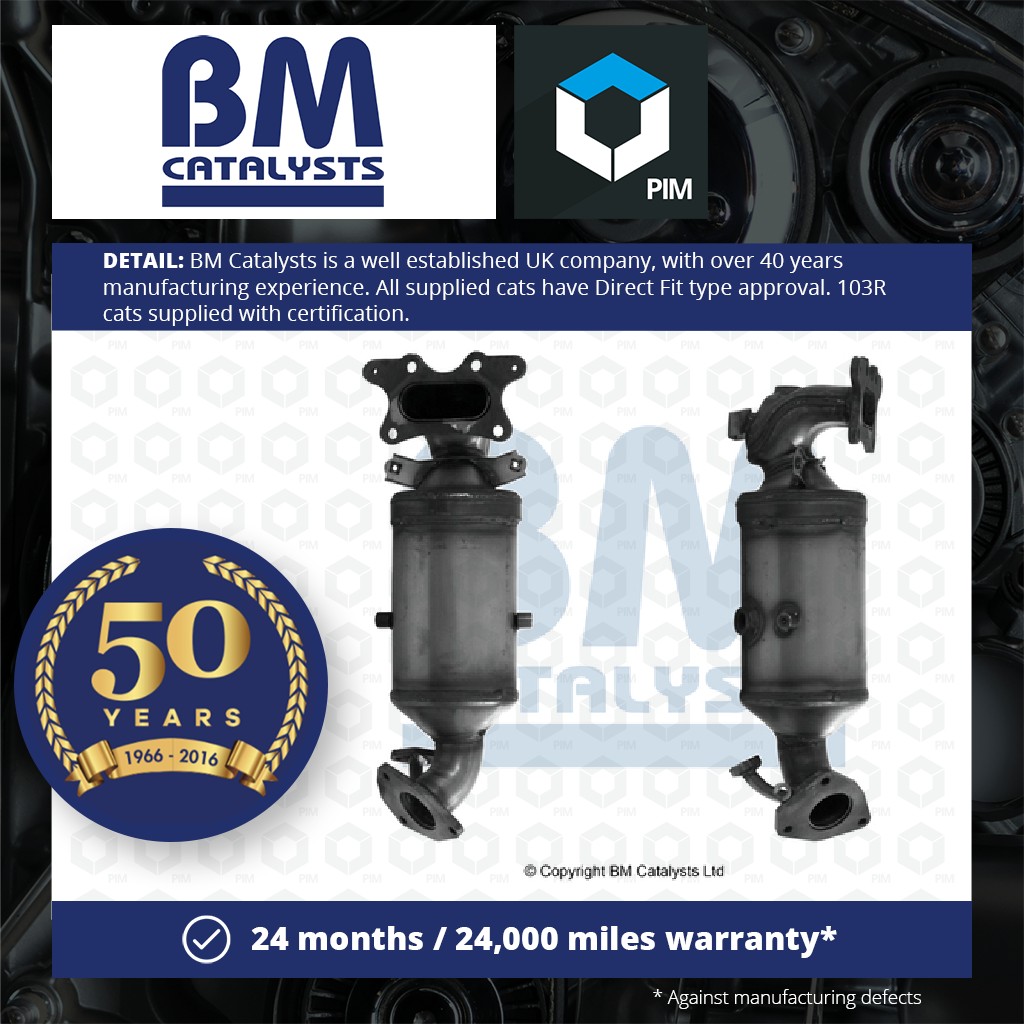 BM Catalysts Catalytic Converter Type Approved BM92118H [PM2038053]