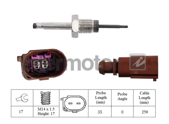 Intermotor Exhaust Temperature Sensor 27436 [PM2037808]
