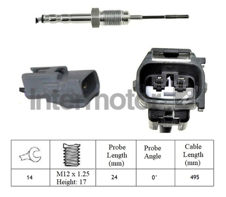 Intermotor Exhaust Temperature Sensor 27432 [PM2037805]