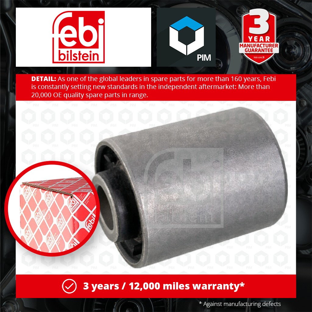 Febi Wishbone / Control / Trailing Arm Bush 179690 [PM2037026]