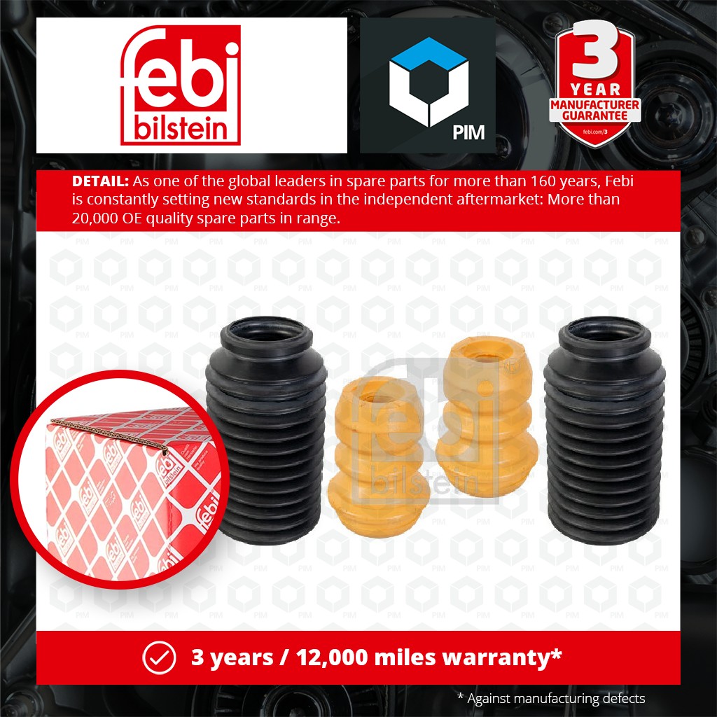 Febi Shock Absorber Dust Cover Kit Front 179533 [PM2036946]