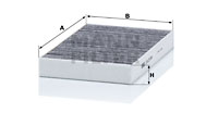 Mann Pollen / Cabin Filter CUK25044 [PM2035459]