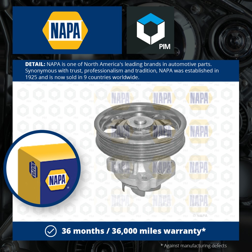 NAPA Water Pump NWP1541 [PM2021617]