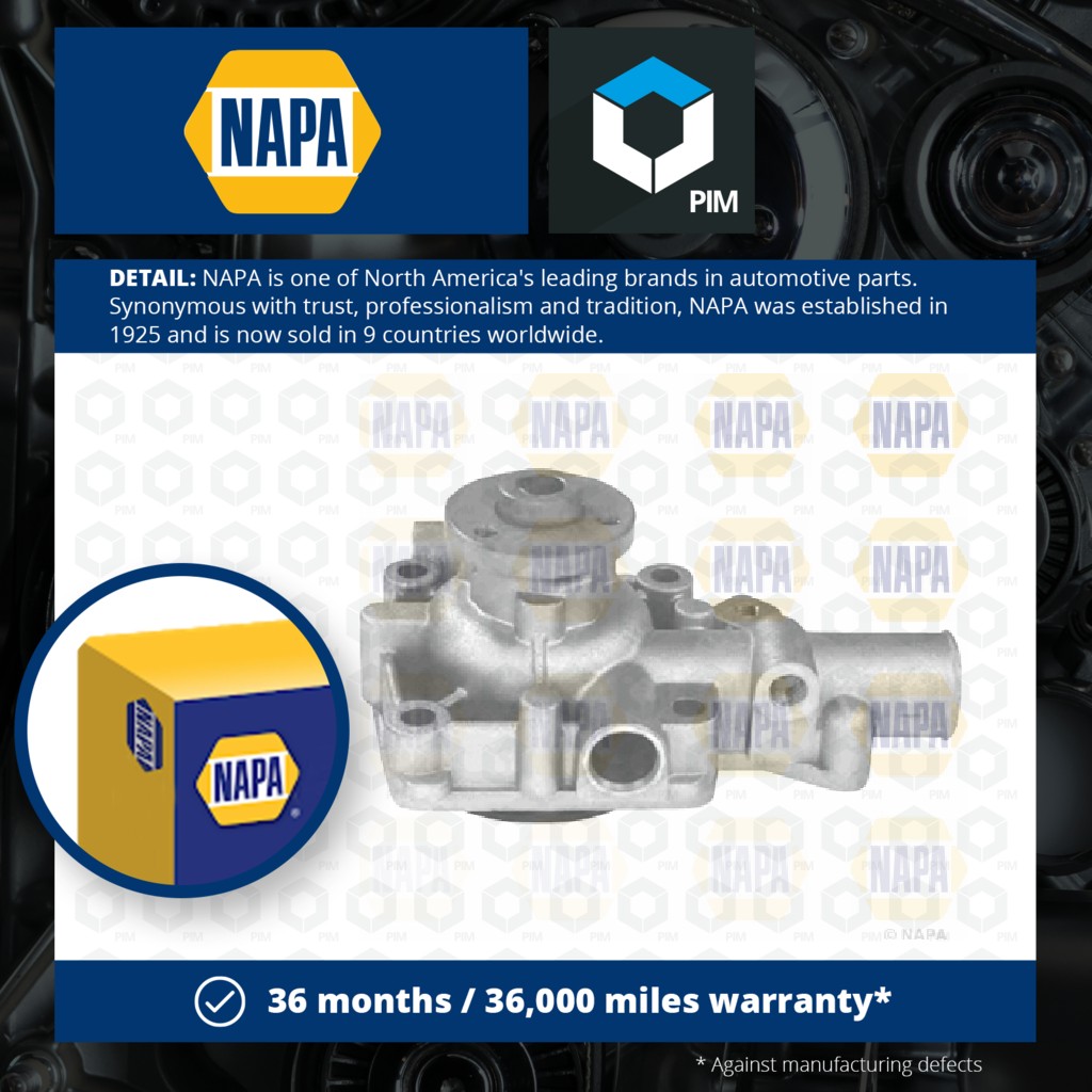 NAPA Water Pump NWP1472 [PM2021548]