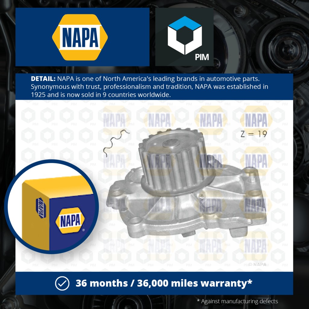 NAPA Water Pump NWP1470 [PM2021546]