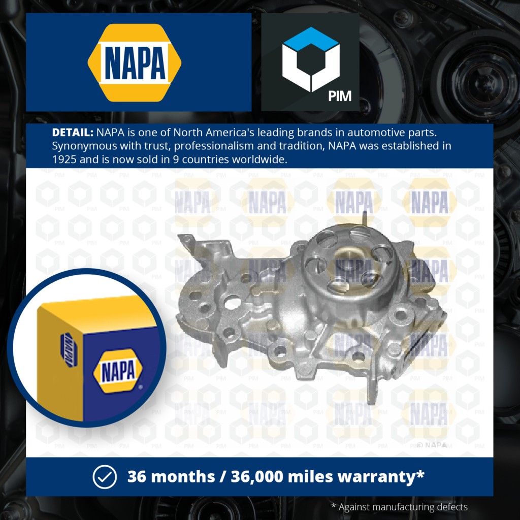 NAPA Water Pump NWP1450 [PM2021526]