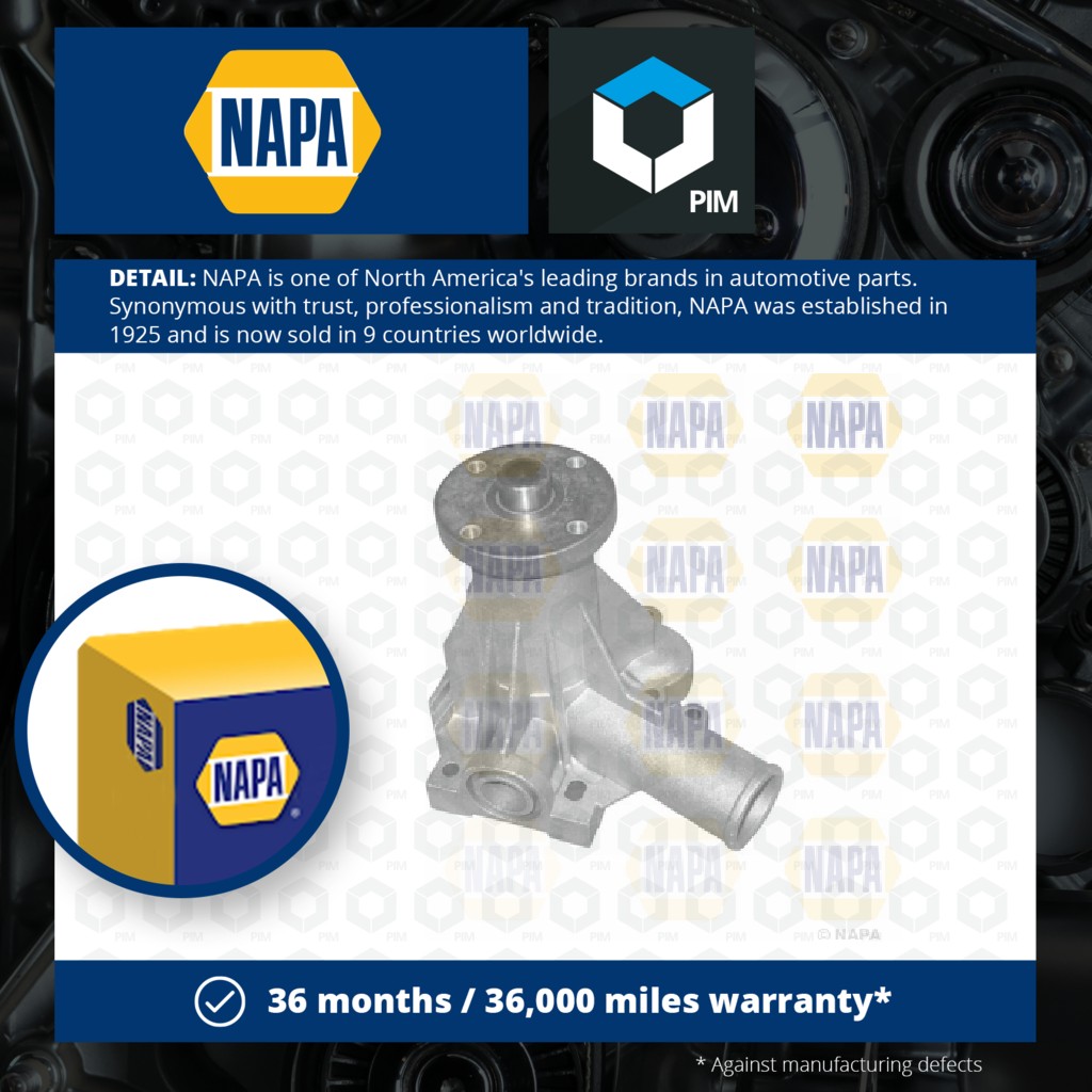 NAPA Water Pump NWP1439 [PM2021515]