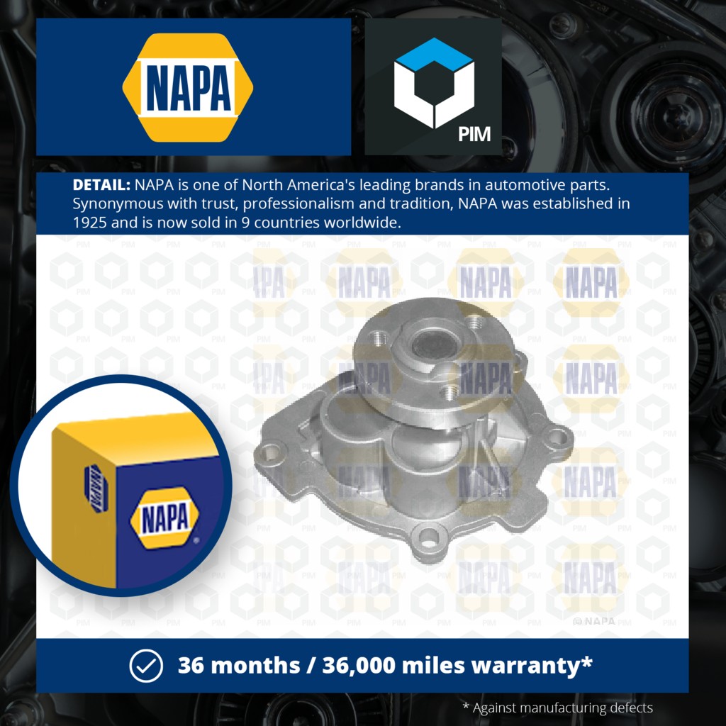 NAPA Water Pump NWP1422 [PM2021498]
