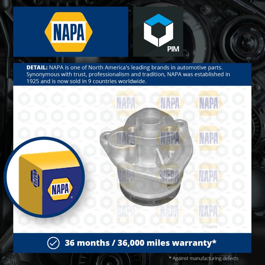 NAPA Water Pump NWP1414 [PM2021490]
