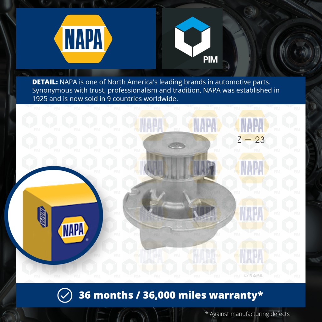 NAPA Water Pump NWP1413 [PM2021489]