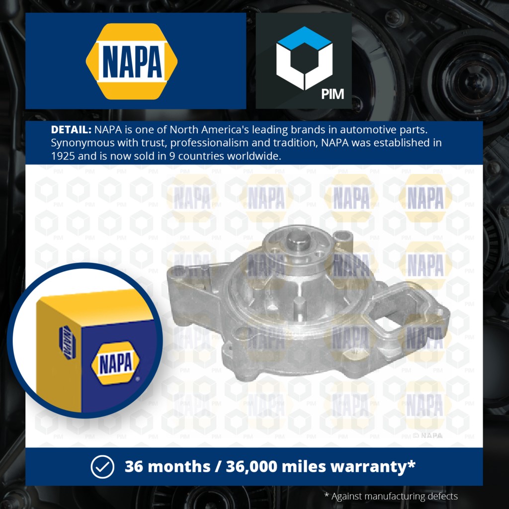 NAPA Water Pump NWP1402 [PM2021478]