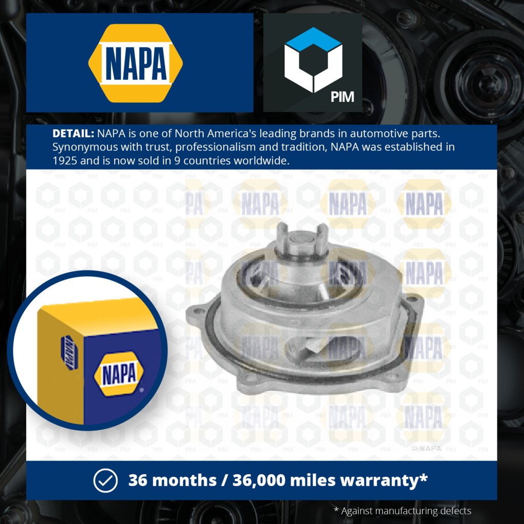 NAPA Water Pump NWP1294 [PM2021371]