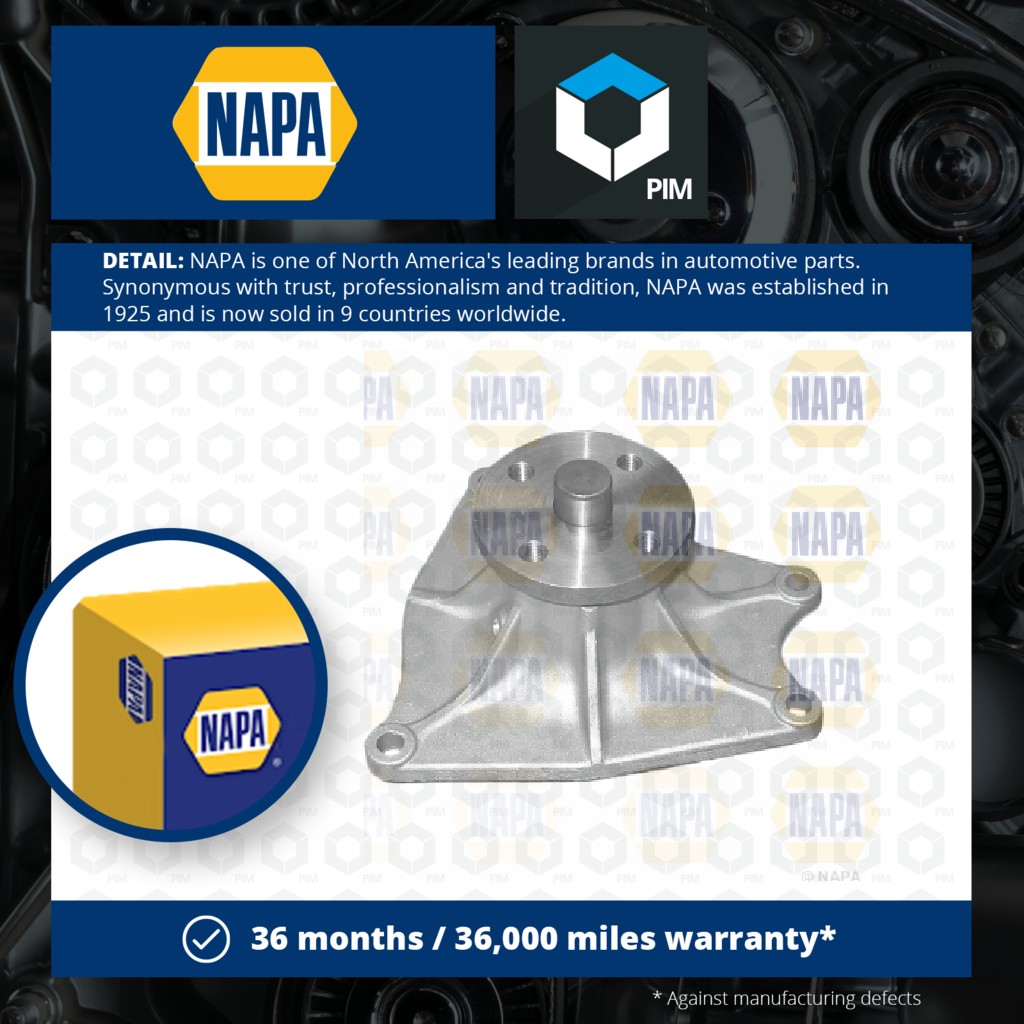 NAPA Water Pump NWP1241 [PM2021318]