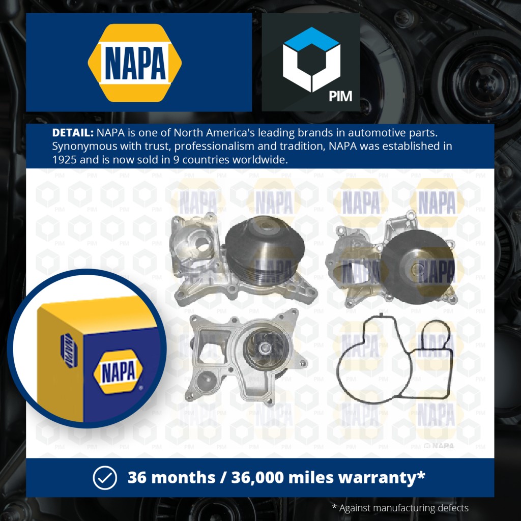 NAPA Water Pump NWP1111 [PM2021188]