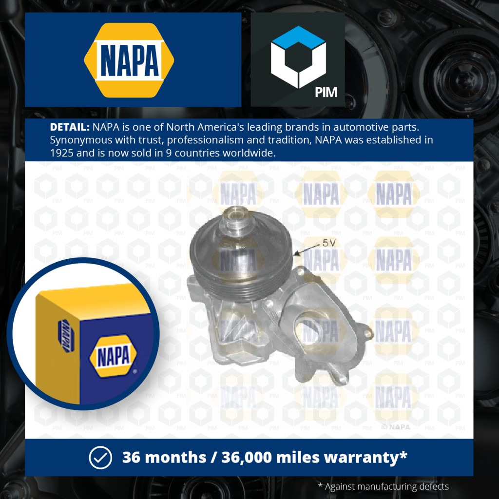 NAPA Water Pump NWP1097 [PM2021174]