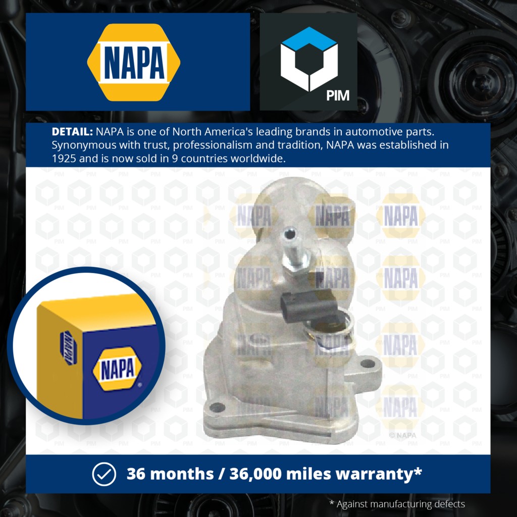 NAPA Coolant Thermostat NTH1333 [PM2021075]