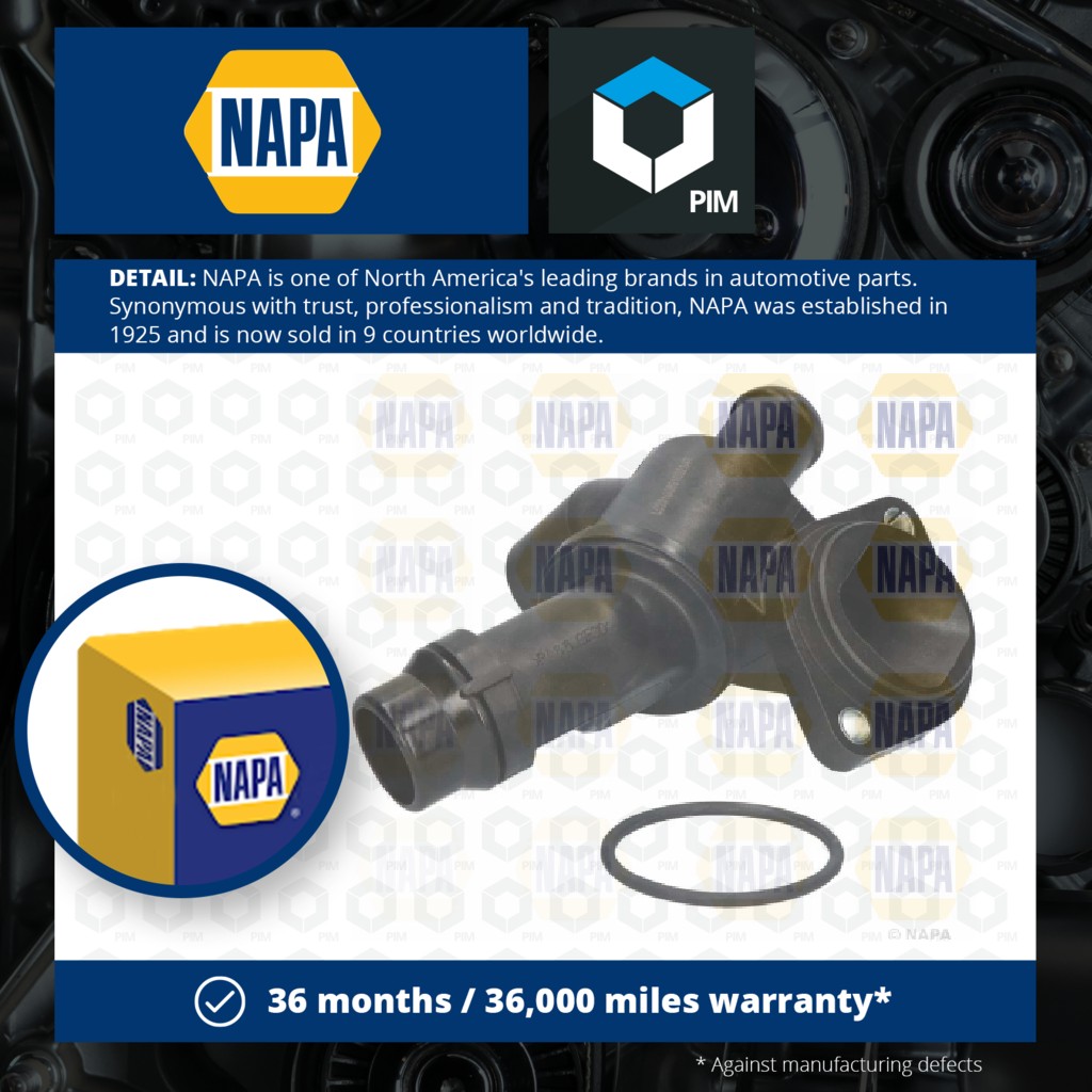 NAPA Coolant Thermostat NTH1317 [PM2021066]