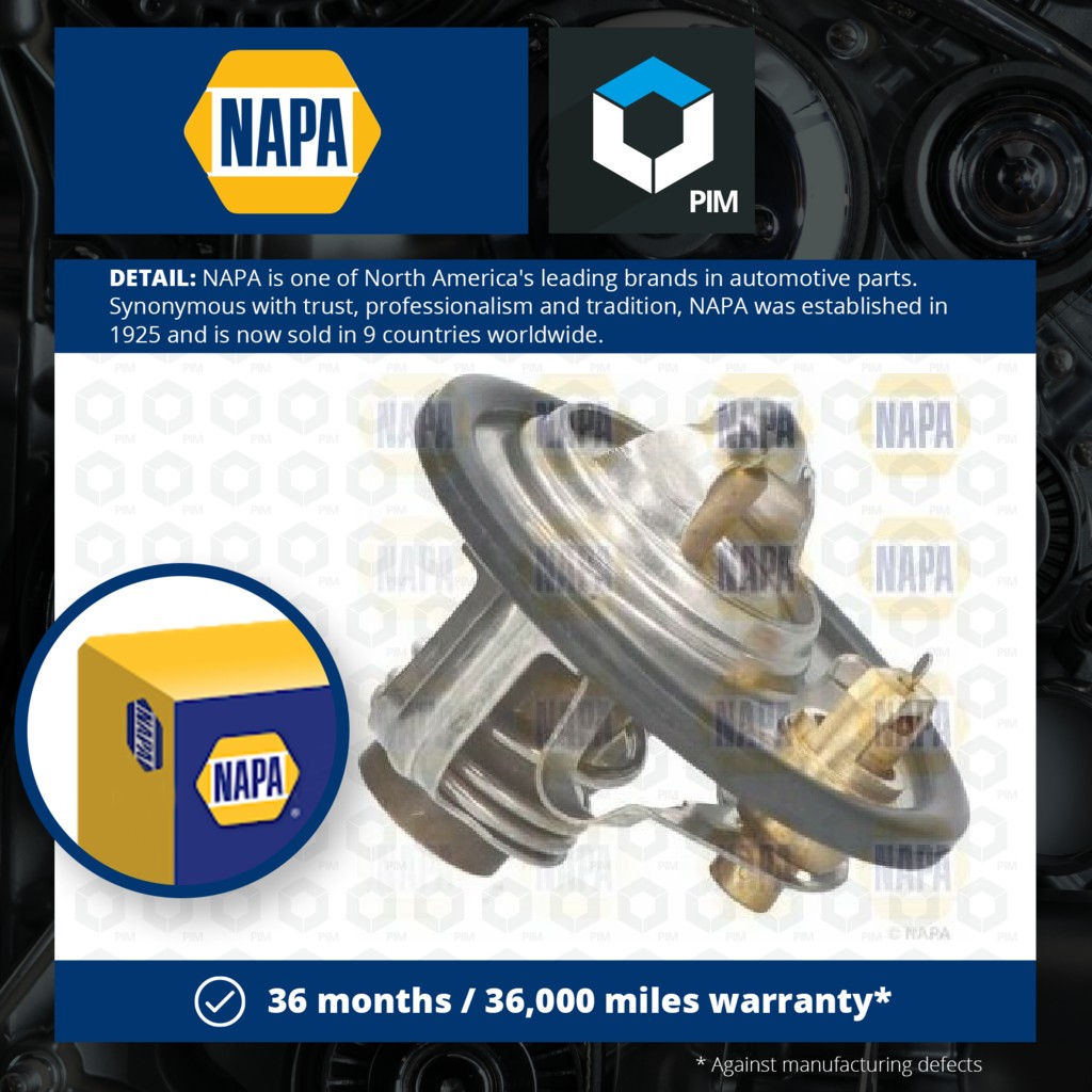 NAPA Coolant Thermostat NTH1313 [PM2021063]