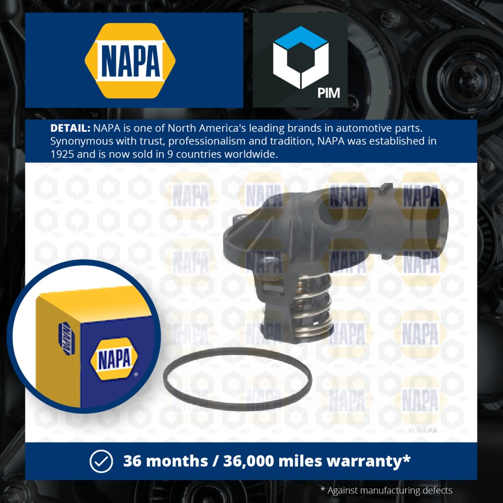 NAPA Coolant Thermostat NTH1284 [PM2021044]