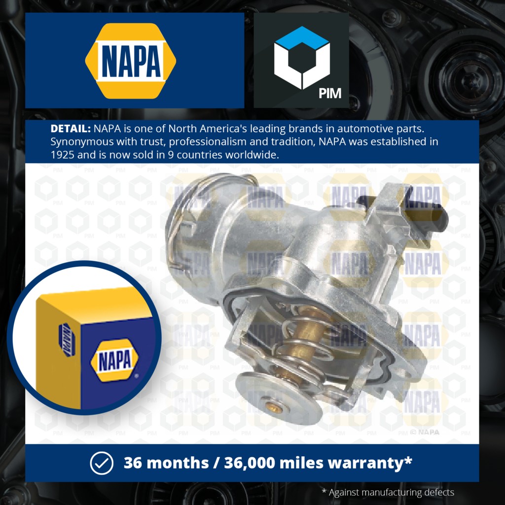 NAPA Coolant Thermostat NTH1279 [PM2021039]