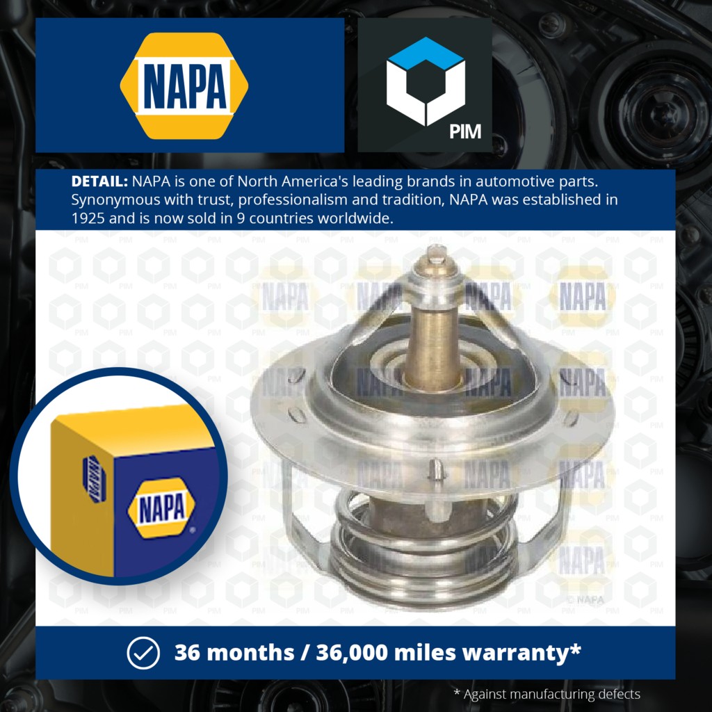 NAPA Coolant Thermostat NTH1269 [PM2021030]