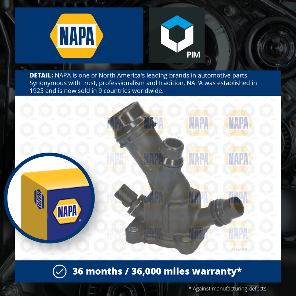 NAPA Coolant Thermostat NTH1263 [PM2021025]