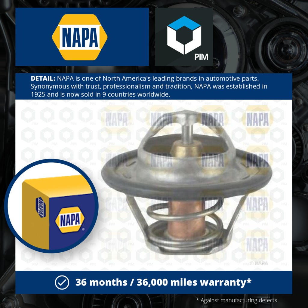 NAPA Coolant Thermostat NTH1232 [PM2020999]