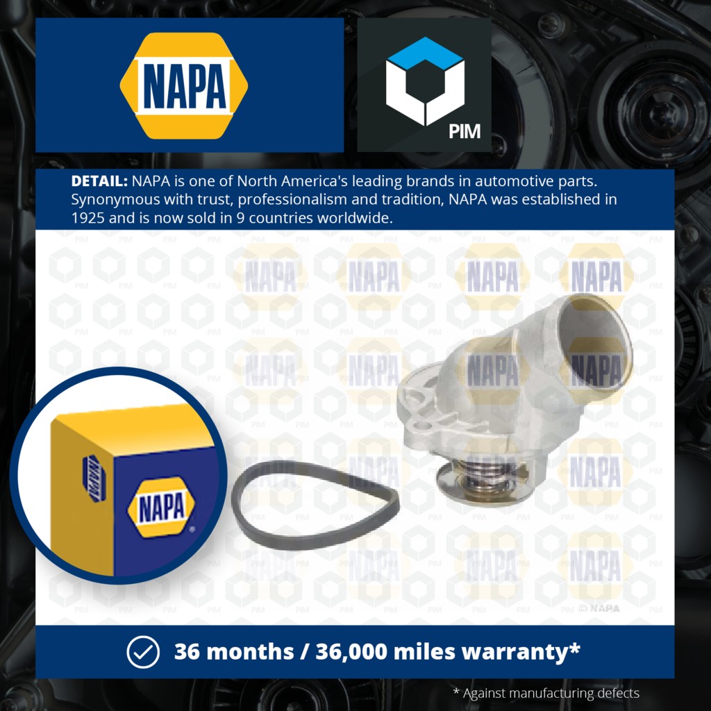 NAPA Coolant Thermostat NTH1231 [PM2020998]