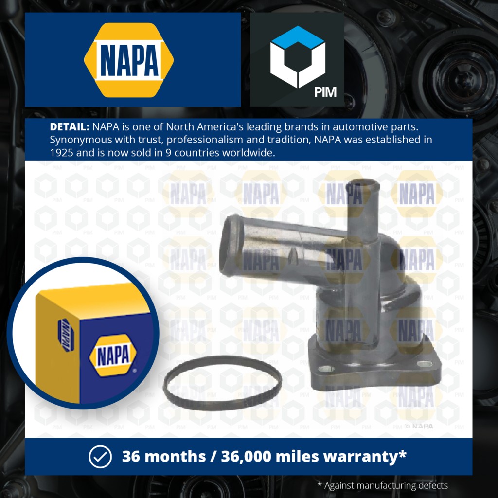 NAPA Coolant Thermostat NTH1227 [PM2020995]