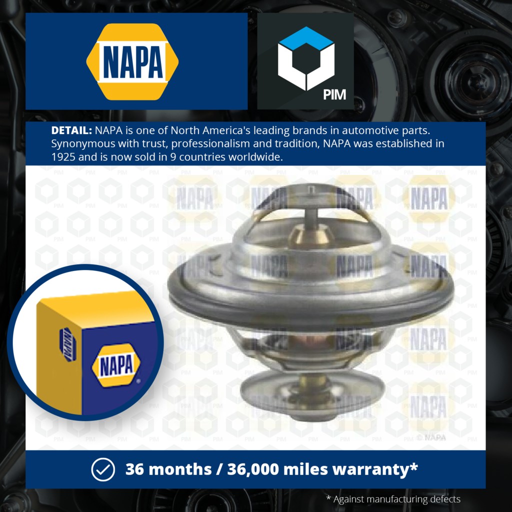 NAPA Coolant Thermostat NTH1209 [PM2020981]