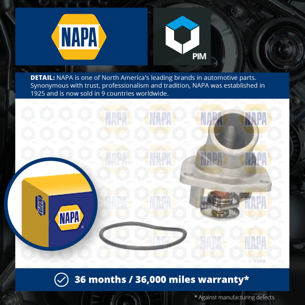 NAPA Coolant Thermostat NTH1205 [PM2020977]