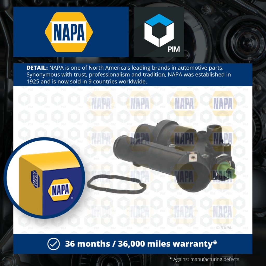 NAPA Coolant Thermostat NTH1198 [PM2020972]