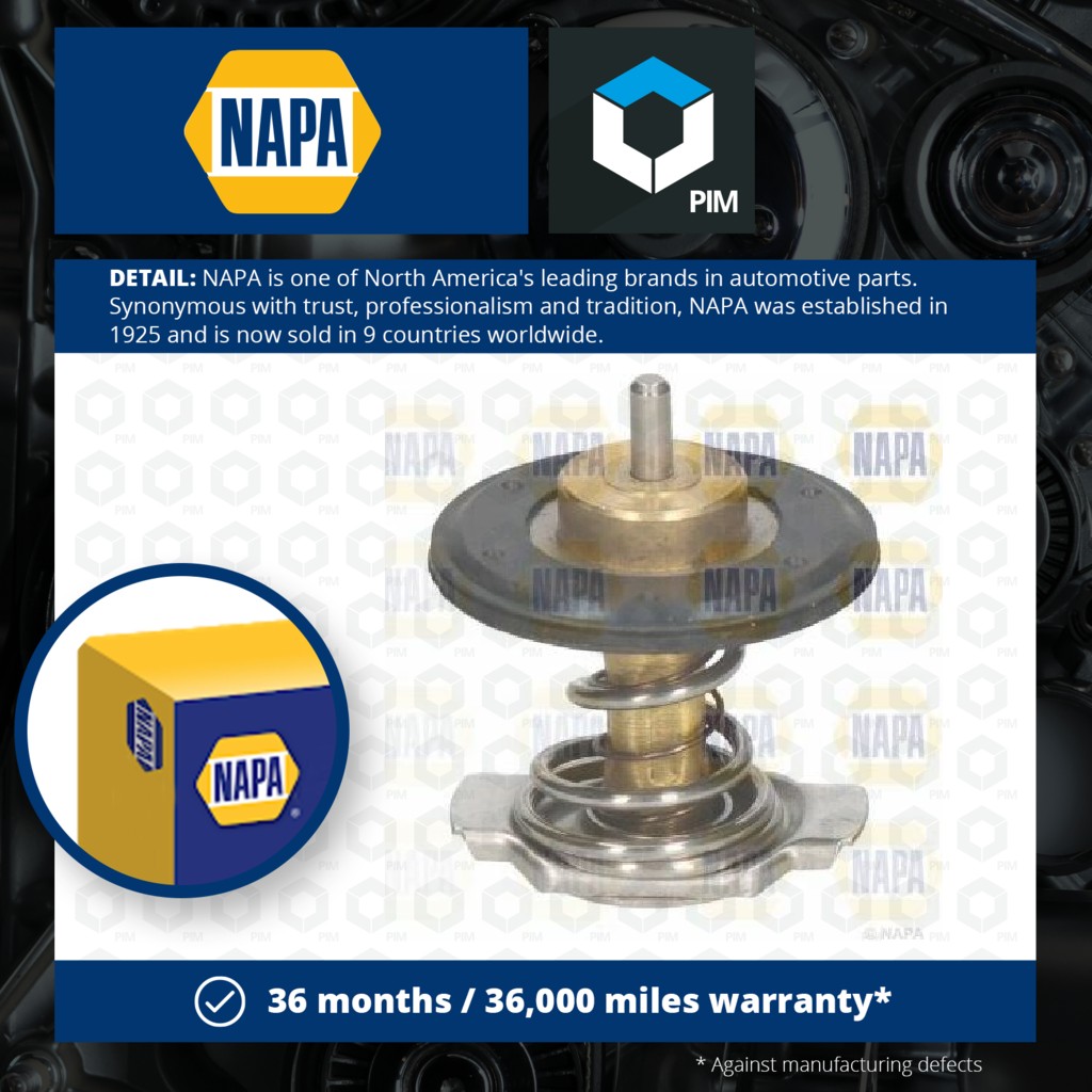 NAPA Coolant Thermostat NTH1181 [PM2020961]