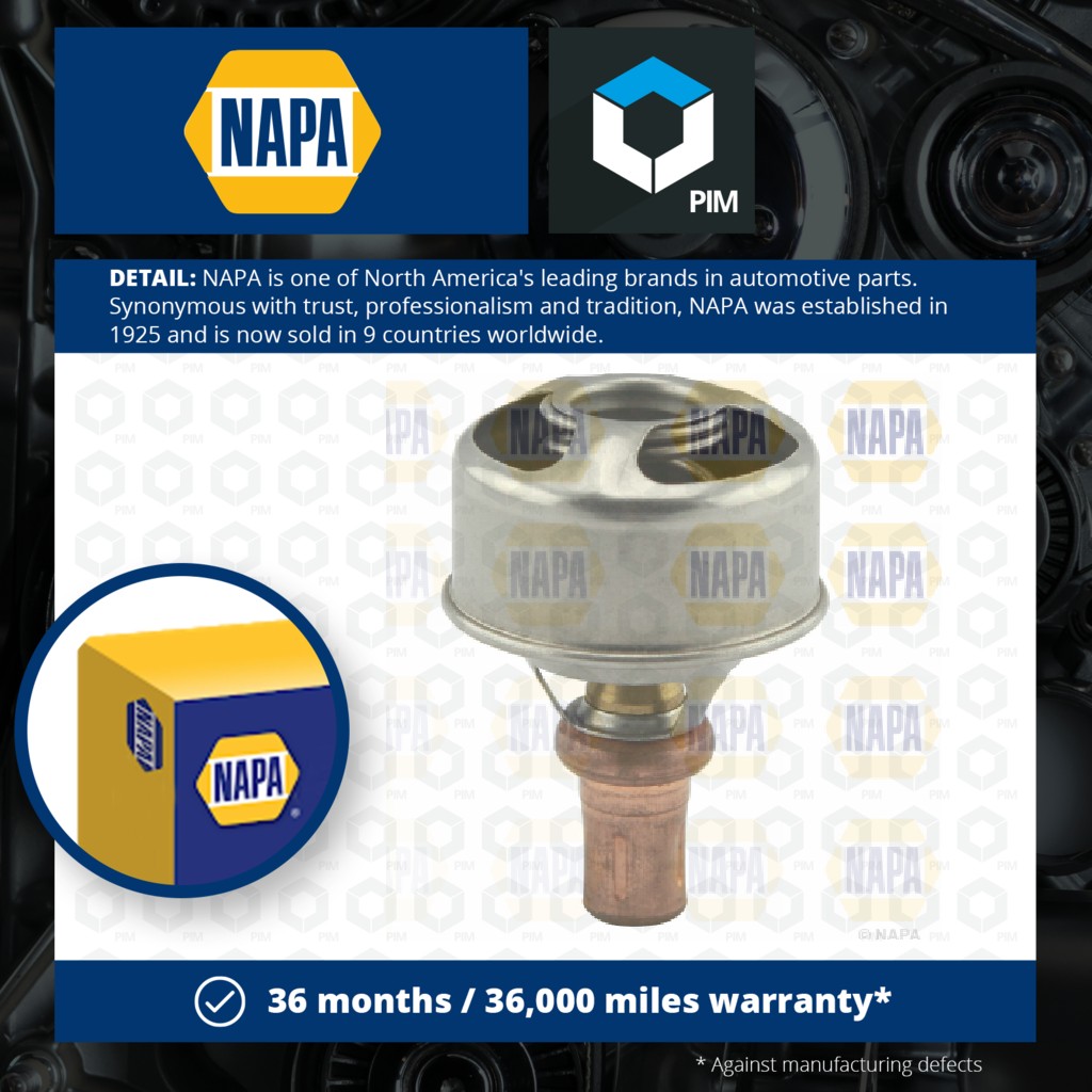 NAPA Coolant Thermostat NTH1172 [PM2020953]