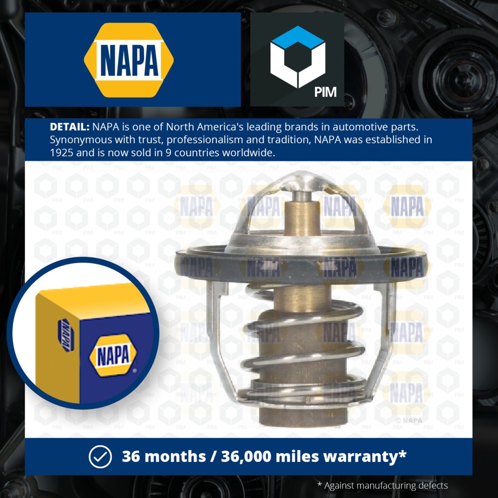 NAPA Coolant Thermostat NTH1169 [PM2020950]