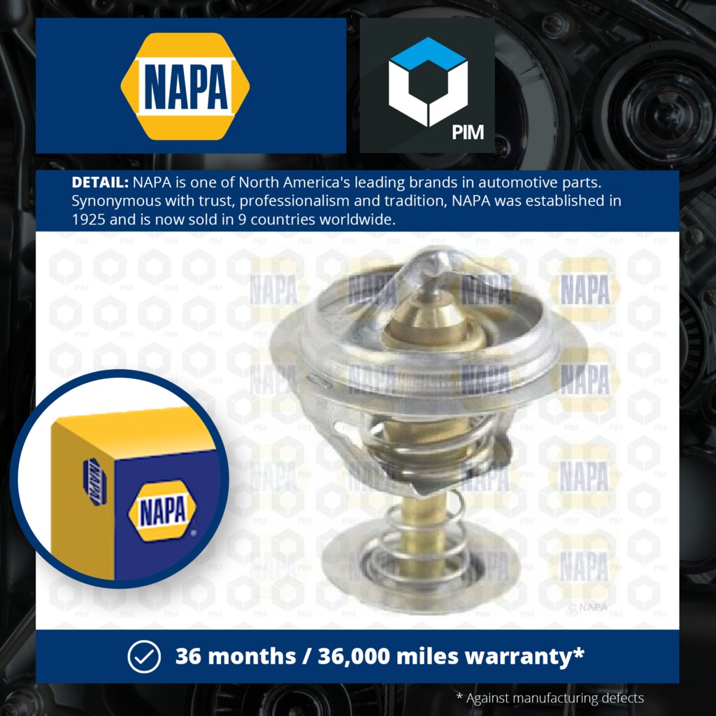 NAPA Coolant Thermostat NTH1150 [PM2020935]