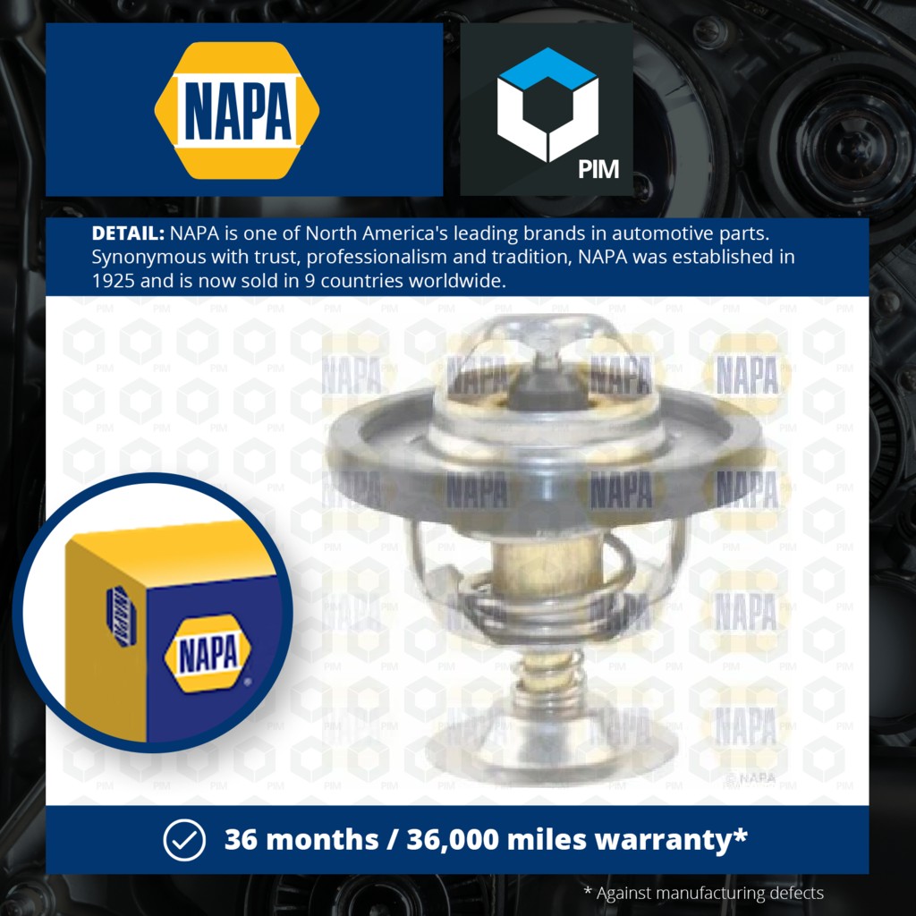 NAPA Coolant Thermostat NTH1145 [PM2020931]