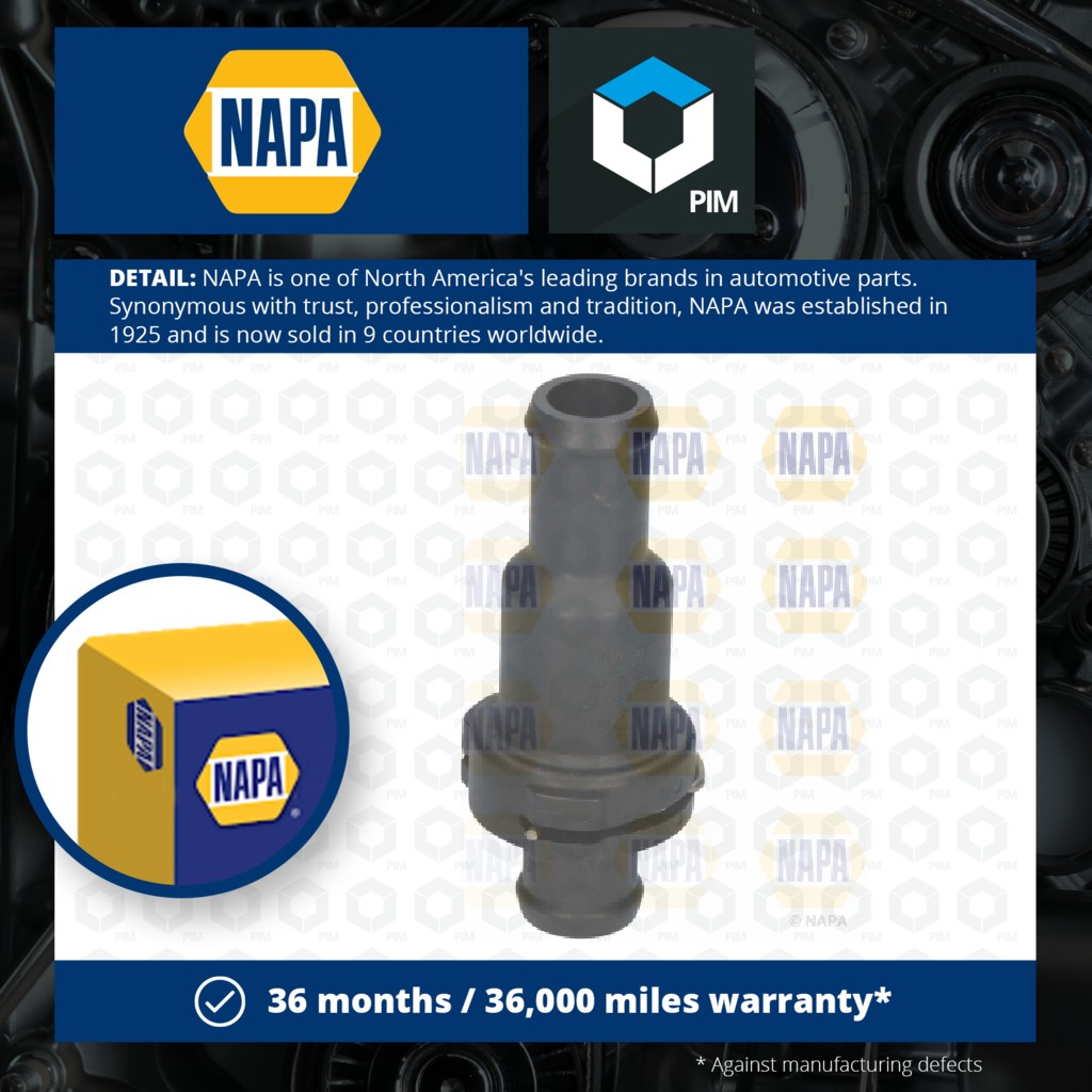 NAPA Coolant Thermostat NTH1141 [PM2020927]