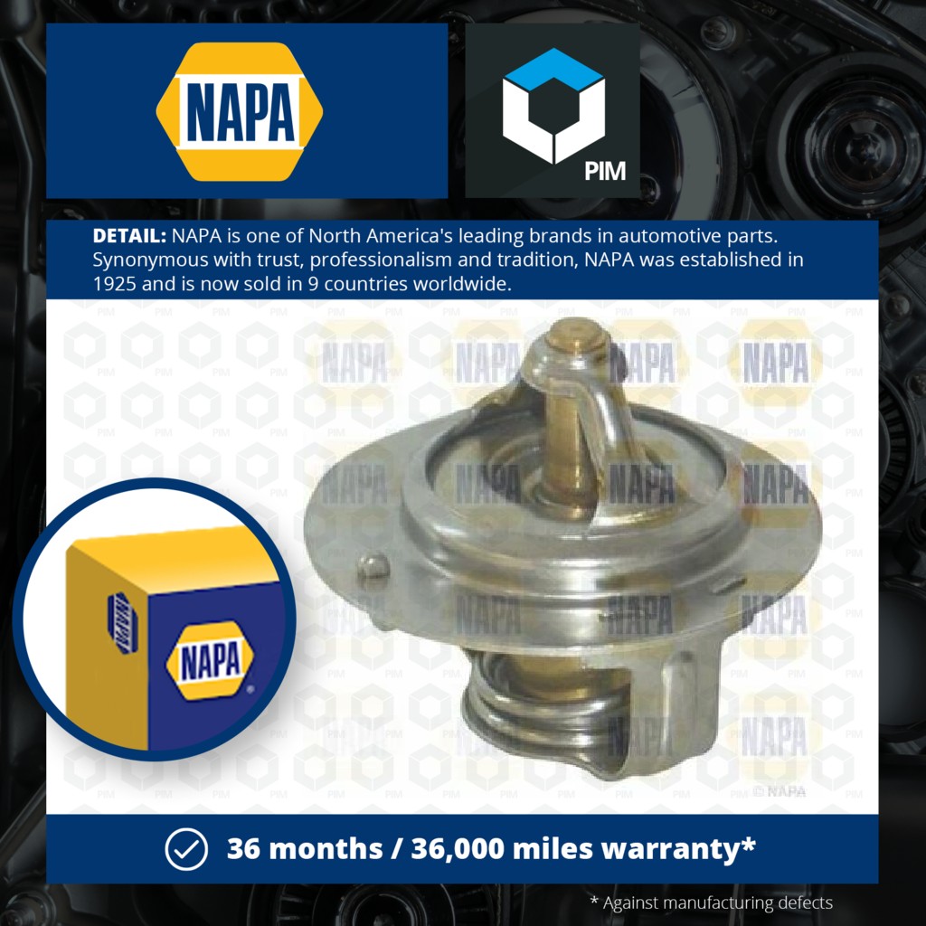 NAPA Coolant Thermostat NTH1130 [PM2020919]