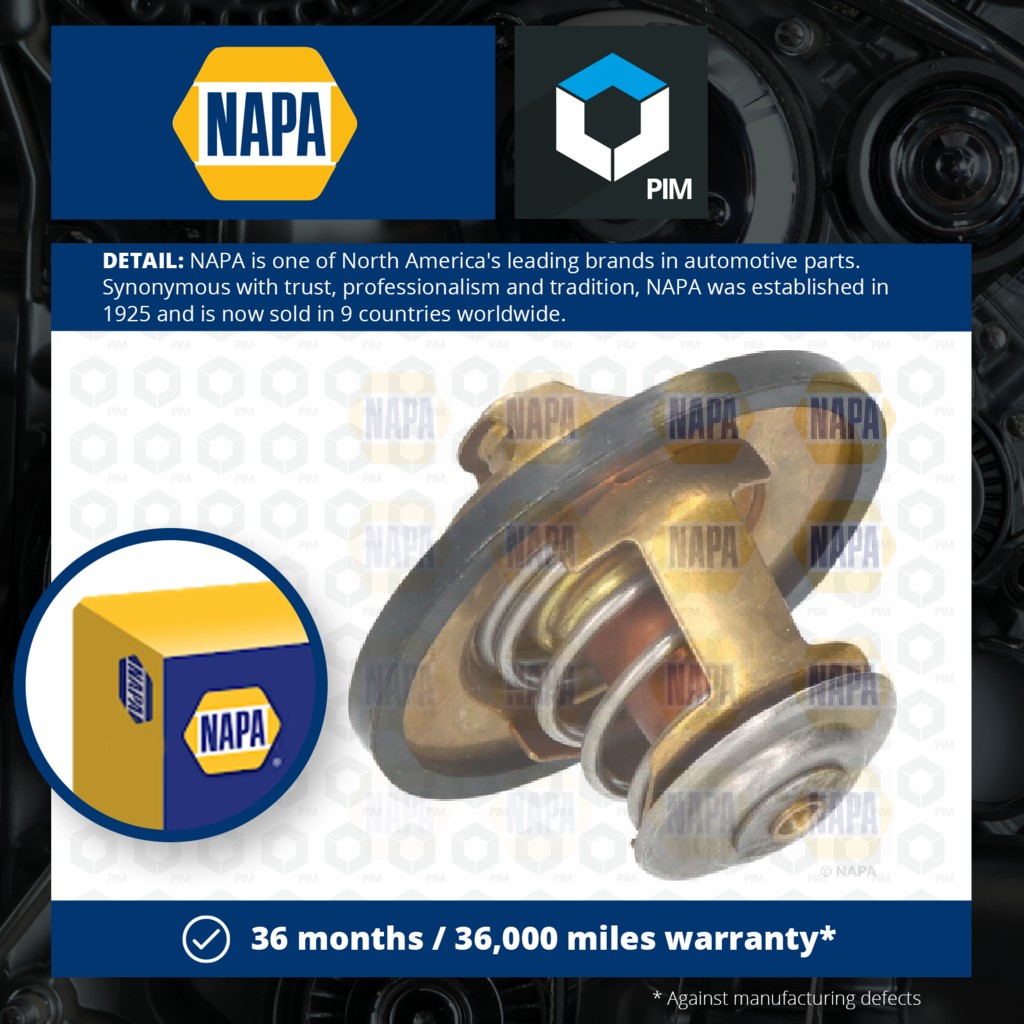 NAPA Coolant Thermostat NTH1129 [PM2020918]