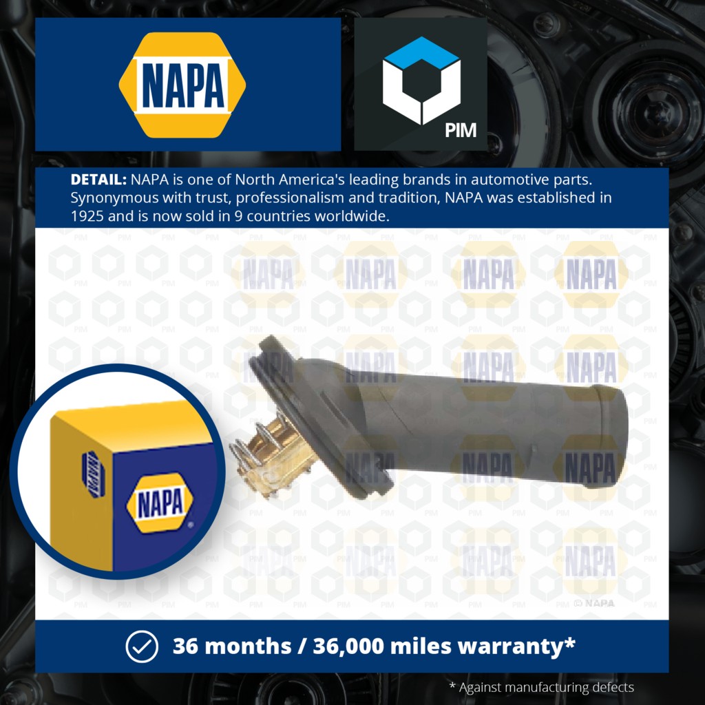 NAPA Coolant Thermostat NTH1117 [PM2020908]