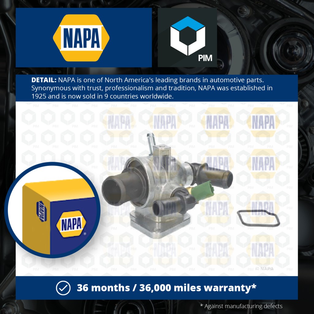 NAPA Coolant Thermostat NTH1105 [PM2020896]